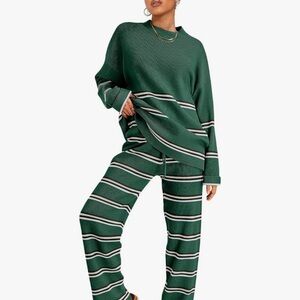 Oversized matching sweater set